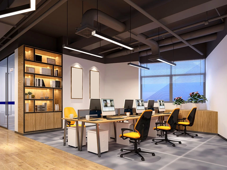 Ý tưởng thiết kế nội thất văn phòng năm 2025