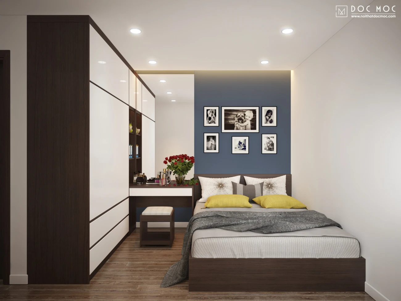 Thi công nội thất căn hộ 2 ngủ K-Park