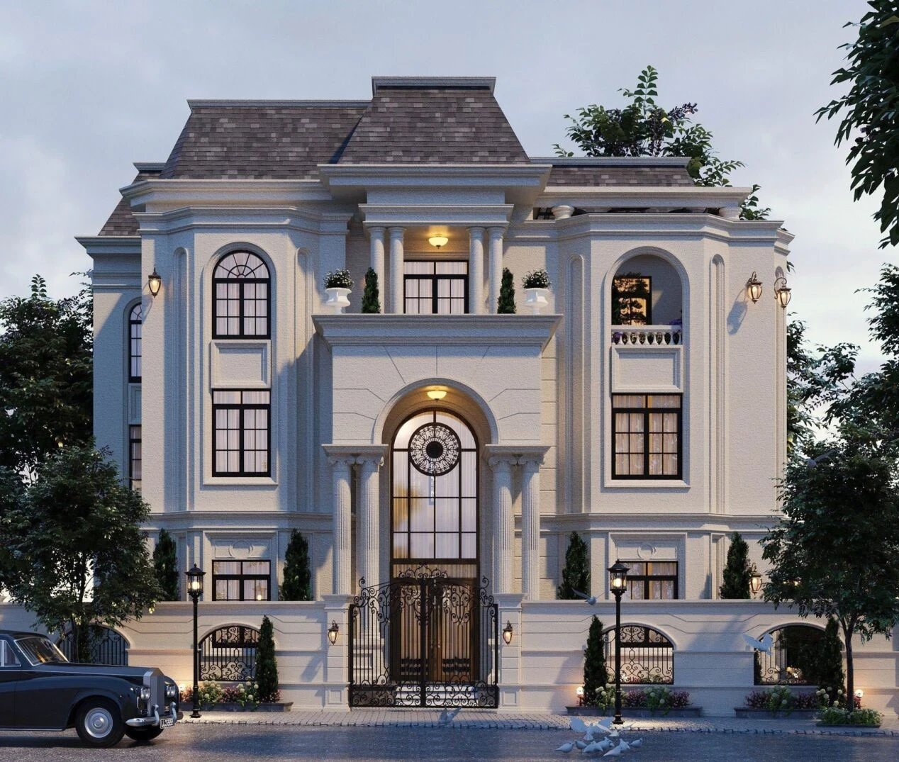 Biệt thự nhà anh Cường - Hà Nội