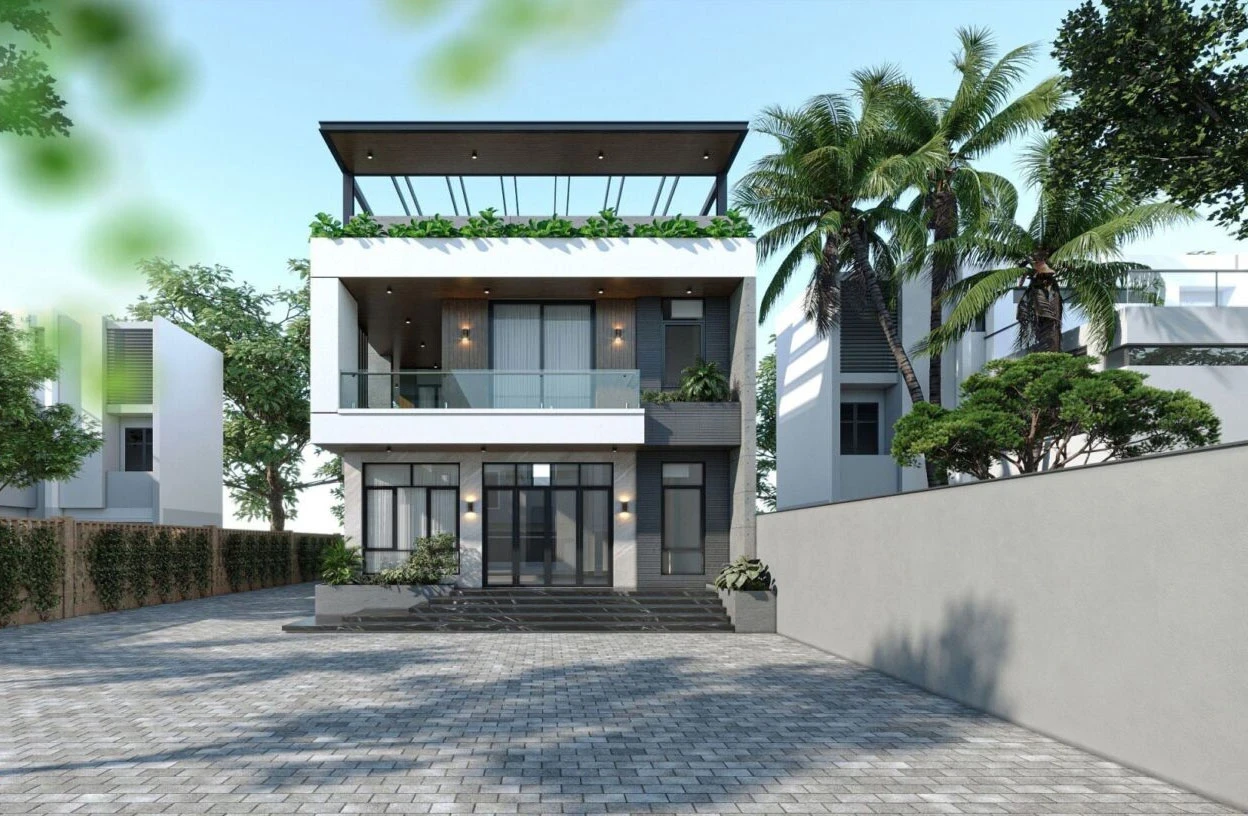 Biệt thự nhà anh Đức - Hoà Bình