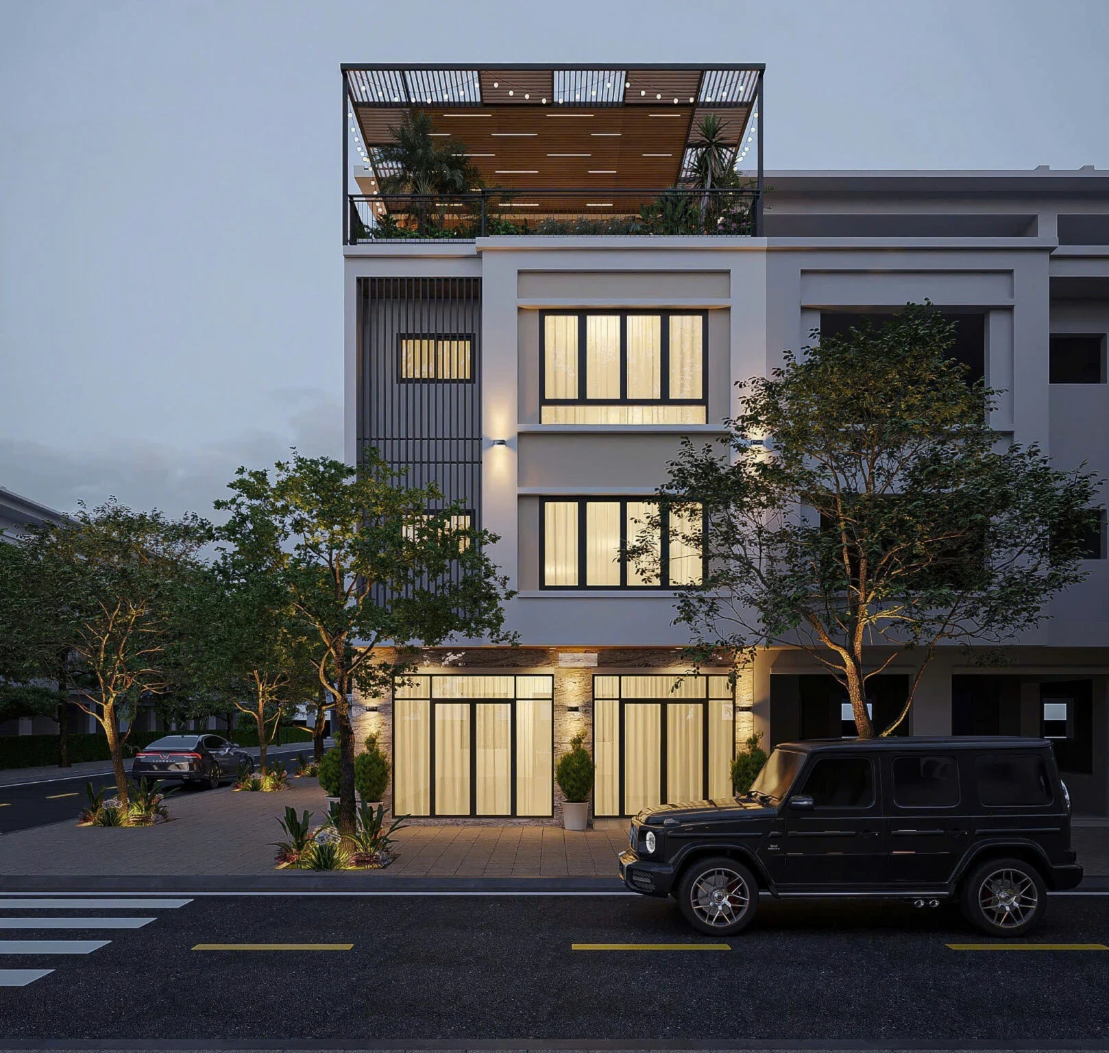 Biệt thự nhà anh Quốc - Thái Nguyên